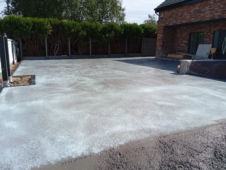Terrasse en béton